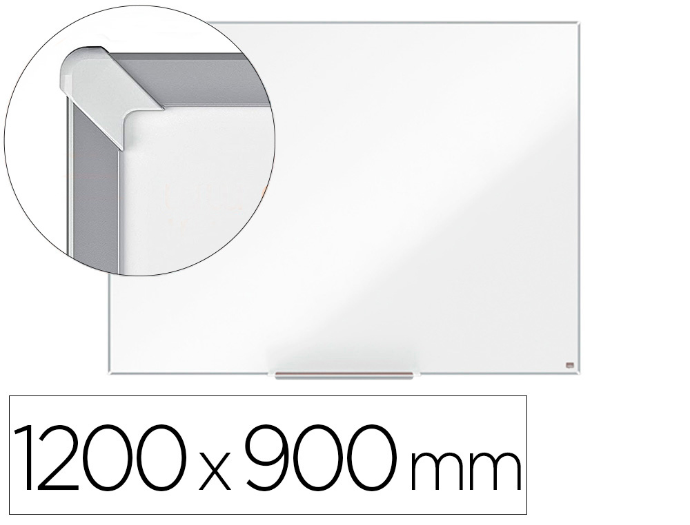 NOBO - Pizarra blanca nano clean ip pro lacada magnetica 1200x900 mm (Ref. 1915403)