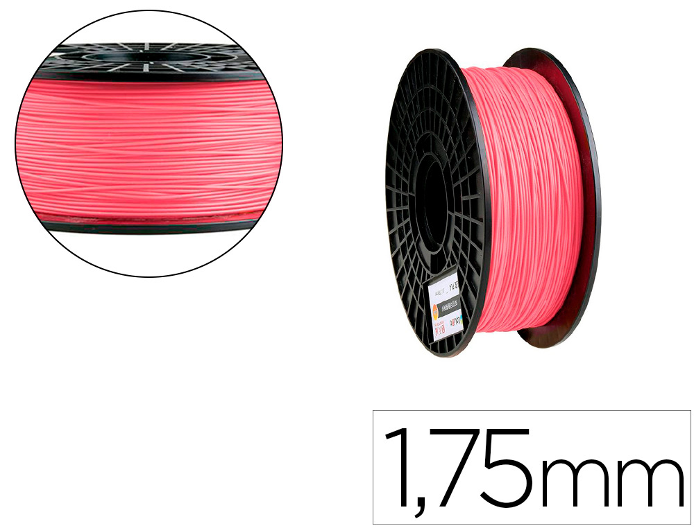 COLIDO - 3D - Filamento pla termocromico 1,75 mm 1 kg rosa (Ref. COL3D-LCD078I)