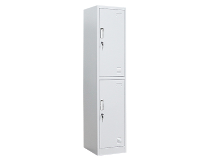 SIE - Taquilla metalica 2 puerta modulo continuacion gris texturizado 1830x450x380 mm (Ref. 4015)