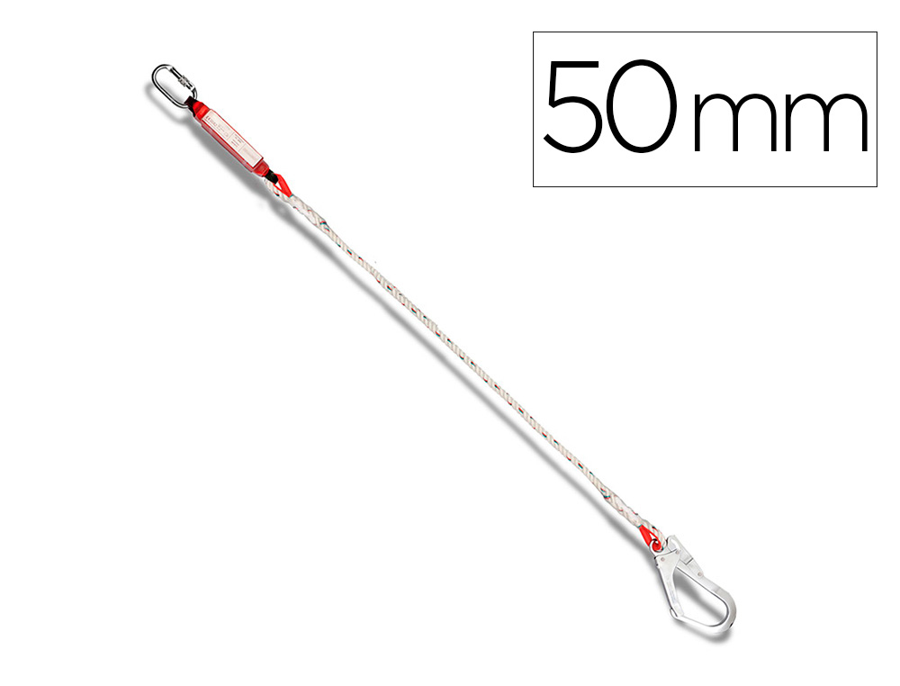 FARU - Anticaidas cuerda con gancho 50 mm (Ref. C266)