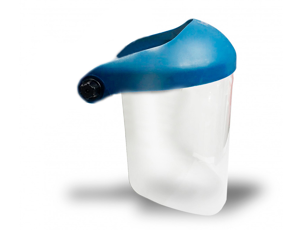 FARU - Pantalla para casco a20c con visera y protector barbilla azul 200x300 mm (Ref. A20C-AZ)