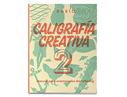 RUBIO - Libro de caligrafia creativa 2 150 paginas tapa dura 27x21 cm (Ref. CALCREA2)