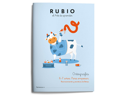 RUBIO - Cuaderno ortografia 6-7 años para empezar (Ref. ORT1)