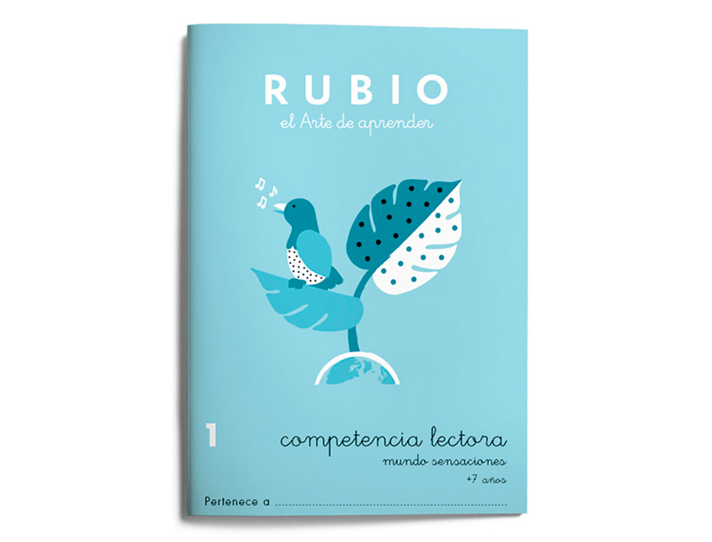 RUBIO - Cuaderno competencia lectora 1 mundo sensaciones (Ref. CL1)