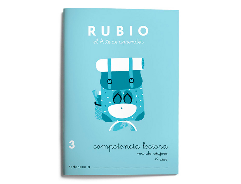 RUBIO - Cuaderno competencia lectora 3 mundo viajero (Ref. CL3)