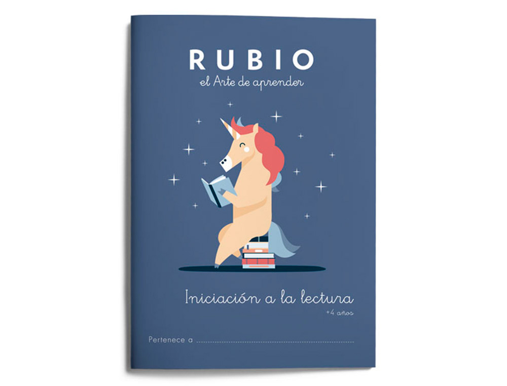 RUBIO - Cuaderno iniciacion a la lectura + 4 años (Ref. IL4)