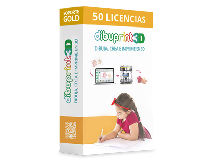 COLIDO - 3D - Dibuprint software enterprise soporte gold 8x5 licencias 50 (Ref. DIBUPRINT3D-GOLD50)