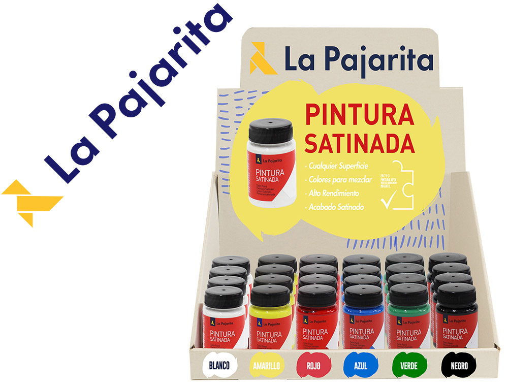 LA PAJARITA - Expositor sobremesa pintura satinada (Ref. 090911)