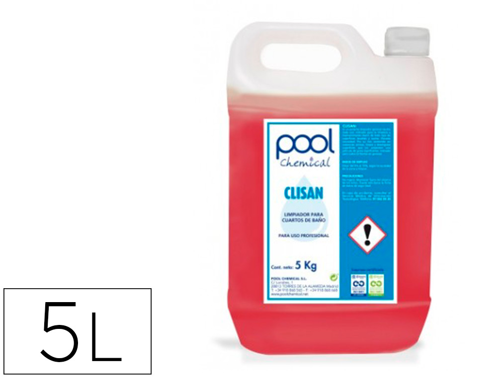 DAHI - Limpiador baños antical clisan garrafa 5 litros (Ref. PCH035)