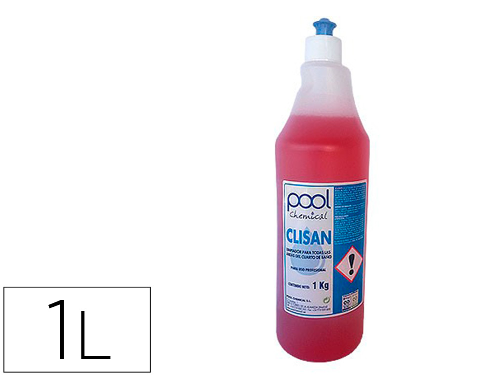 DAHI - Limpiador baños alntical clisan botella 1 litro (Ref. UD011)