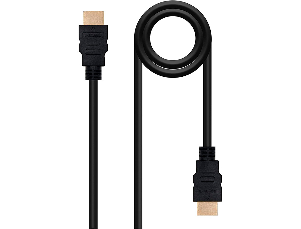 NANOCABLE - Cable hdmi v1.3 a/m-a/m color negro longitud 1,8 m (Ref. 10.15.0302)