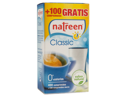 NATREEN - Edulcorante dispensador de 400 comprimidos (Ref. 60930/16377)