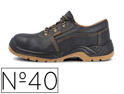 PAREDES - Zapato de seguridad zp1000 s3 negro talla 40 (Ref. SM5065 NE/40)