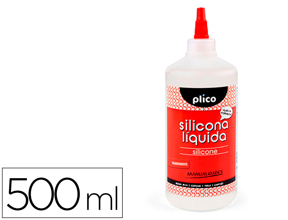PLICO - Silicona liquida bote de 500 ml (Ref. 13357)