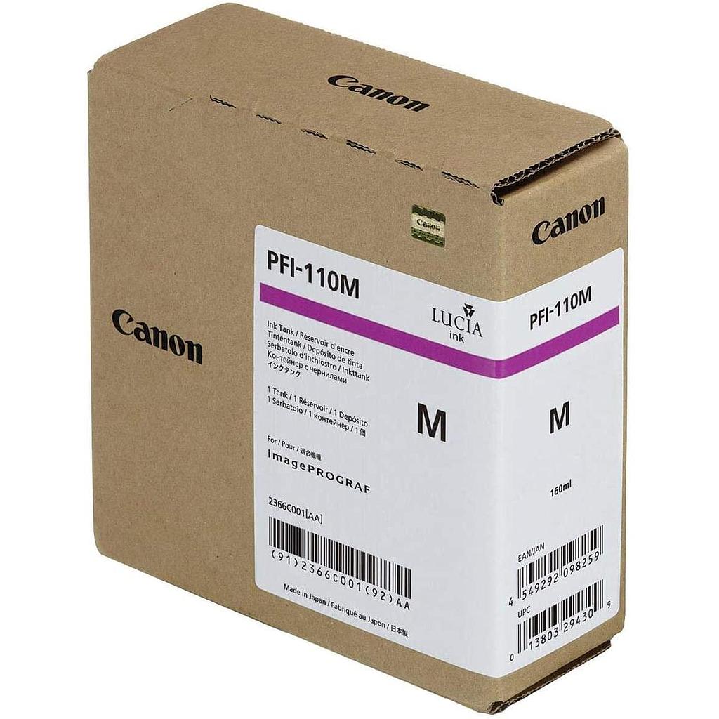 CANON - TINTA MAGENTA TX-2000/3000/4000 - PFI-110M (Ref.2366C001AA)