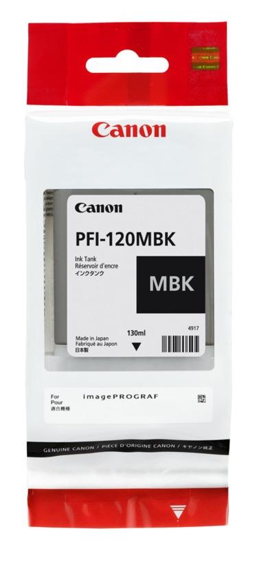 CANON - TINTA NEGRO MATE TM - 200 , 205 , 300 , 305 - PFI-120 MBK (Ref.2884C001AA)