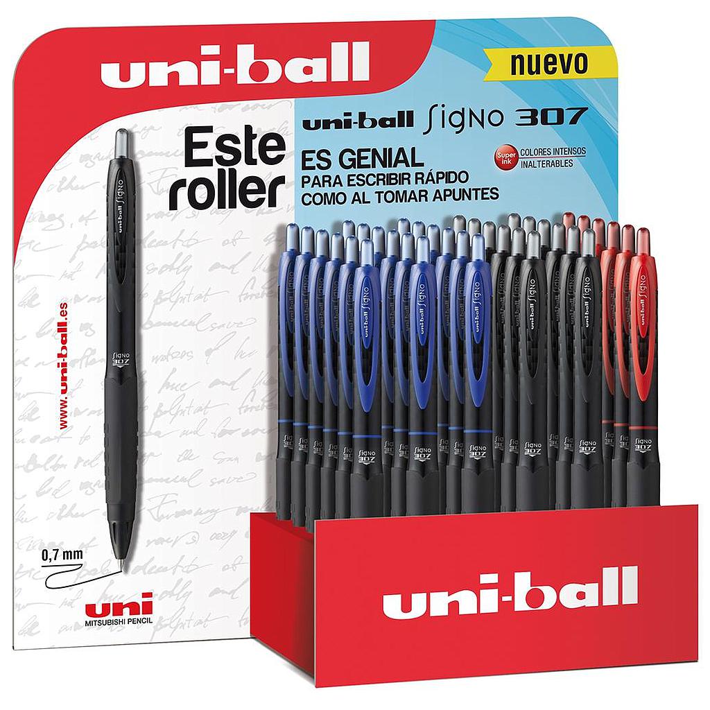 UNI-BALL - ROLLER GEL RT. SIGNO 307 0,7 (UMN-307) EXPOSITOR de 36 (Ref.182634486)
