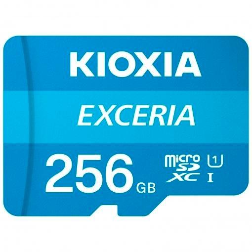 KIOXIA - TARJETA MEMORIA SECURE DIGITAL MICRO 256GB /TOSHIBA CLASS 10 SDHC UHS-I (Incluye Canon LPI de 0.24 €) (Ref.LMEX1L256GG2)