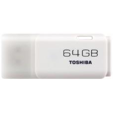 TOSHIBA - MEMORIA USB 64GB KIOXIA/ U202 2.0 BLANCO (Incluye Canon LPI de 0.24 €) (Ref.THN-U202W0640E4)