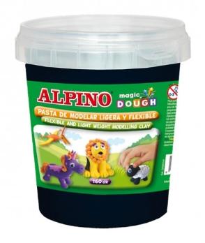 ALPINO - PASTA MODELAR MAGIC DOUGH 160 gr. NEGRO (Ref.DP000150)