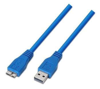 AISENS - CABLE USB 3.0 (9 PINES) MACHO / MICRO USB 3.0 (9 PINES) 1M (Ref.A105-0047)