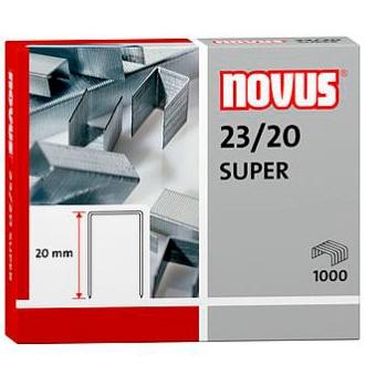 NOVUS - GRAPAS GRUESOS 23/20 GALVANIZADAS caja de 1000 (Ref.042-0240)
