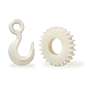 3D COLIDO - Filamento pla nylon 1,75 mm 1 kg blanco (Ref. COL3D-LCD117W)