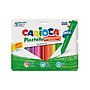 CARIOCA - Lapices de cera jumbo triangular caja de 12 colores surtidos (Ref. 42671)