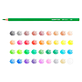 CARIOCA - Lapices de colores tita mina 3 mm tubo metal 36 colores surtidos + sacapuntas (Ref. 43342)