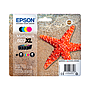 EPSON - Ink-jet 603xl xp-2100 / 2105 / 3100 / 4100 / wf-2810 / 2830 / 2835 / 2850 multipack 4 colores negro (Ref. C13T03A64010)