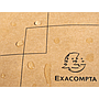 EXACOMPTA - Maletin para portatil eterneco 14\" cuero imitacion vegetal 325x90x420 mm (Ref. 17660E)