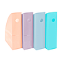 EXACOMPTA - Revistero aquarel mag-cube set de 4 unidades colores pastel 266x328x305 mm (Ref. 18296SETD)