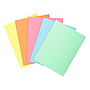 EXACOMPTA - Subcarpeta cartulina din A4 paquete de 100 unidades colores pastel surtidos 60 gr (Ref. 850100E)