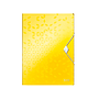 LEITZ - Carpeta wow gomas solapas polipropileno din A4 color amarillo (Ref. 45990116)