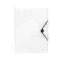 LEITZ - Carpeta wow gomas solapas polipropileno din A4 color blanco (Ref. 45990101)
