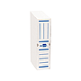 LIDERPAPEL - Caja archivo definitivo plastico blanco 387x275x105 mm (Ref. DF15)