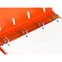 LIDERPAPEL - Carpeta con recambio A4 cuadro 5mm 100 hojas 80g polipropileno 4 anillas 25mm color naranja (Ref. CH58)