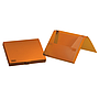 LIDERPAPEL - Carpeta portadocumentos gomas polipropileno din A4 naranja fluor lomo 25 mm (Ref. SS49)