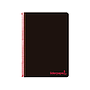 LIDERPAPEL - Cuaderno espiral A4 wonder tapa plastico 80h 90gr cuadro 4mm con margen color negro (Ref. TH62)