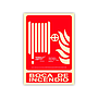ARCHIVO 2000 - Pictograma boca de incendio pvc rojo luminiscente 210x300 mm (Ref. 6171-03H RJ)