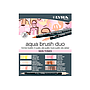 LYRA - Rotulador aqua brush acuarelable doble punta y pincel tonos piel blister de 6 unidades surtidas (Ref. L6521062)