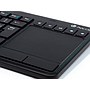 NGS - Teclado warrior inalambrico touch pad con teclas multimedia de 2,4 ghz color negro (Ref. TVWARRIOR)