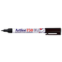 ARTLINE - Rotulador marcador permanente ek-750 negro punta redonda 0,7 mm brico para marcar ropa (Ref. AM-750/2D)