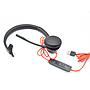 PLANTRONICS - Auricular blackwire 3310 diadema monoaural cable usb-a con microfono (Ref. 213928-01)
