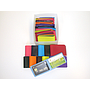 Portatarjetas de credito fabricadas en pvc base opaca capacidad 10 tarjetas colores surtidos expositor de 30 uds (Ref. FV16/M)