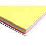 Q-CONNECT - Bloc de notas electrostaticas quita y pon 70x100 mm 100 hojas 5 colores fluorescentes (Ref. KF14524)