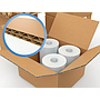 Q-CONNECT - Caja para embalar us os varios carton doble canal marron 172x217x110 mm (Ref. 152601)