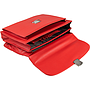 Q-CONNECT - Cartera portadocumentos con correa cierre metalico y departamentos interiores color rojo 390x280 (Ref. KF17243)
