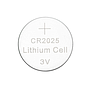 Q-CONNECT - Pila tipo boton litio cr2025 3v blister de 4 unidades (Ref. KF14559)