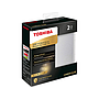 TOSHIBA - Disco duro externo canvio slim hdd 2,50\" 5.000 mbit/s usb 3.0 2 tb color blanco (Ref. HDTD320ES3EA) (Canon L.P.I. 6,45€ Incluido)
